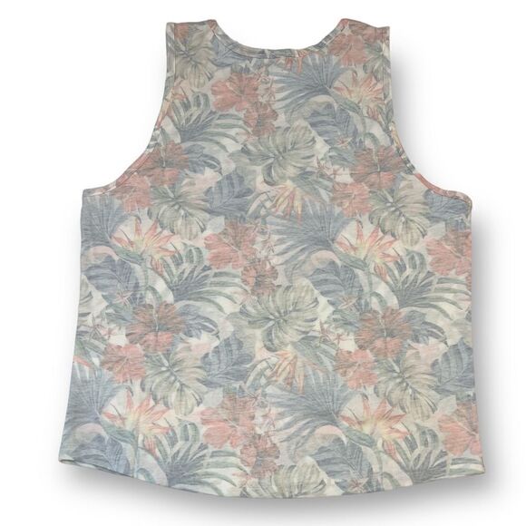 Hedge Tropical Muscle Tank Top Size Medium - Picture 4 of 4